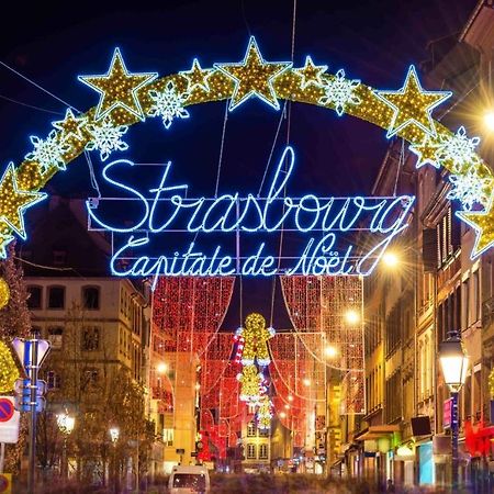 Le Carre Strasbourgeois - Logement Entier Au Centre Du Neudorf F1 Екстер'єр фото