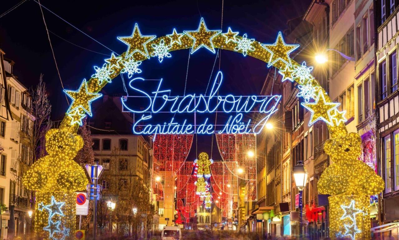 Le Carre Strasbourgeois - Logement Entier Au Centre Du Neudorf F1 Екстер'єр фото