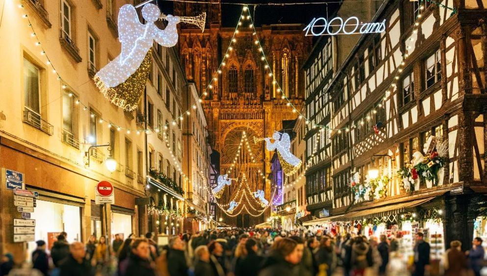 Le Carre Strasbourgeois - Logement Entier Au Centre Du Neudorf F1 Екстер'єр фото